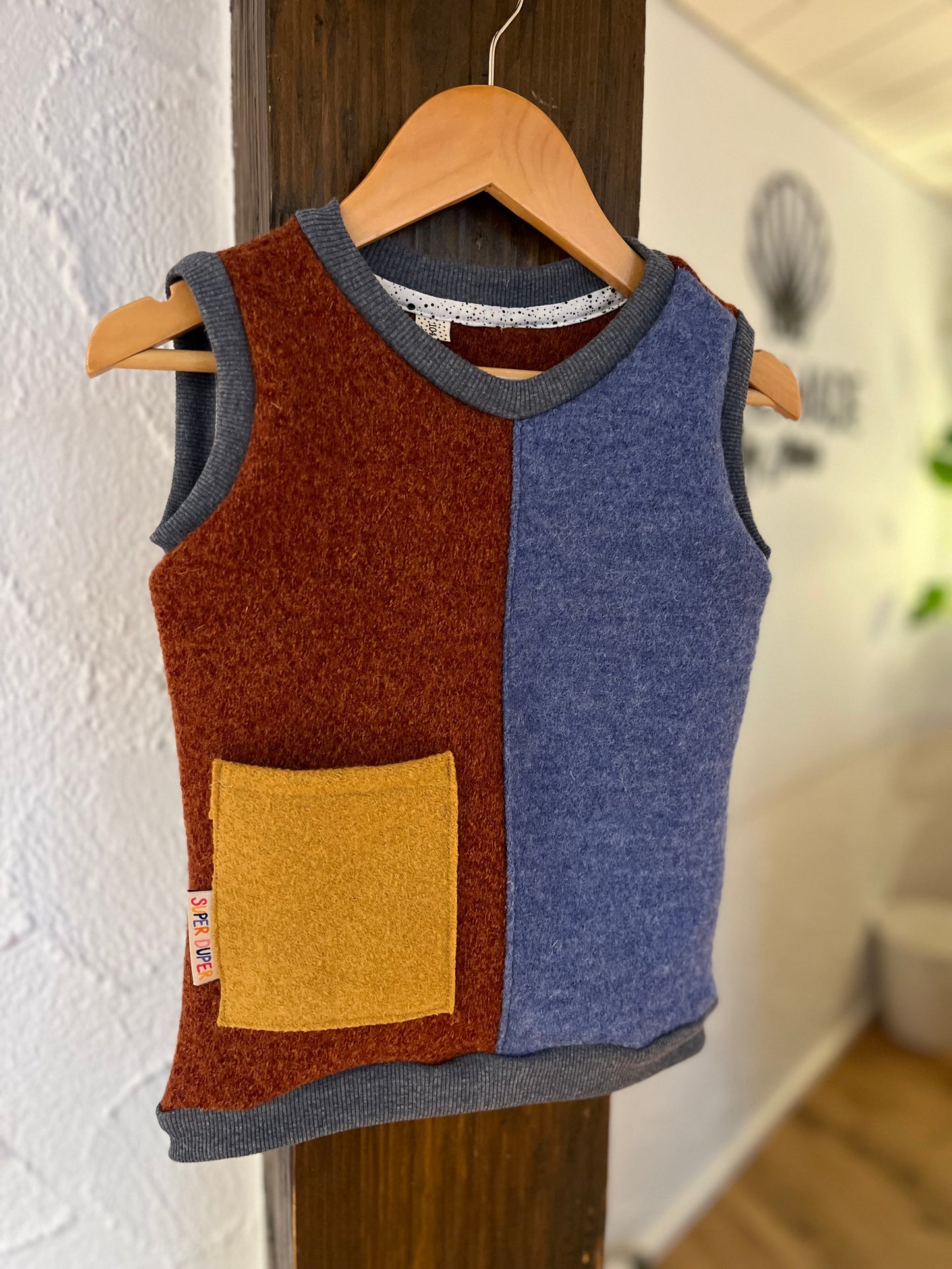 Pullunder Wollwalk 98/104