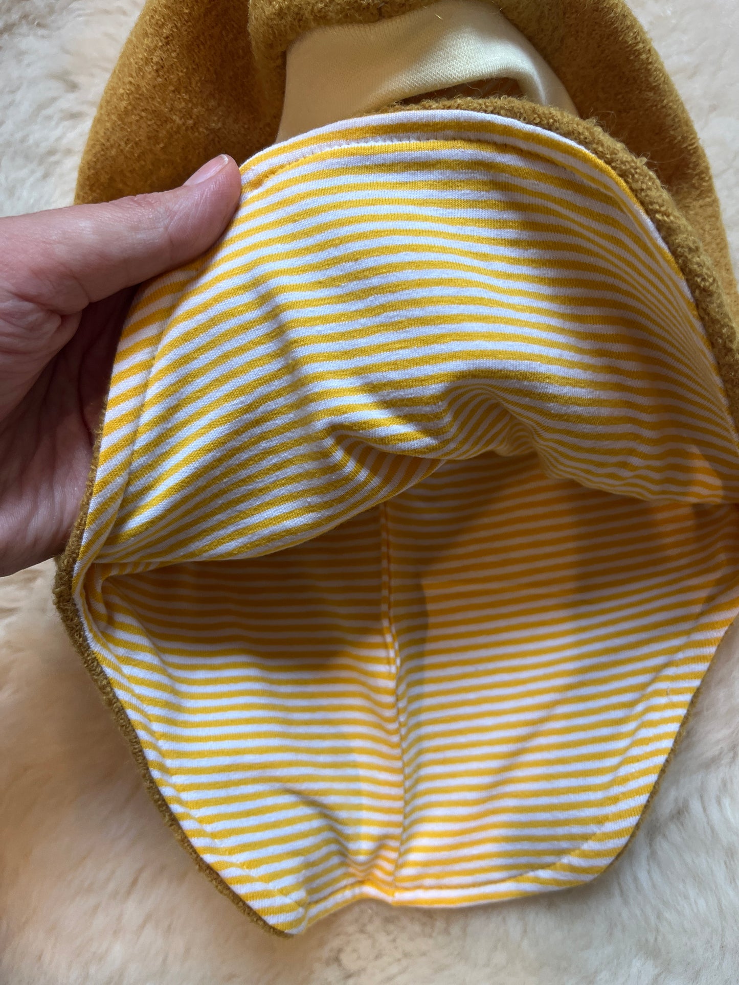 Wollwalk Schlupfmütze KU: 48-52cm
