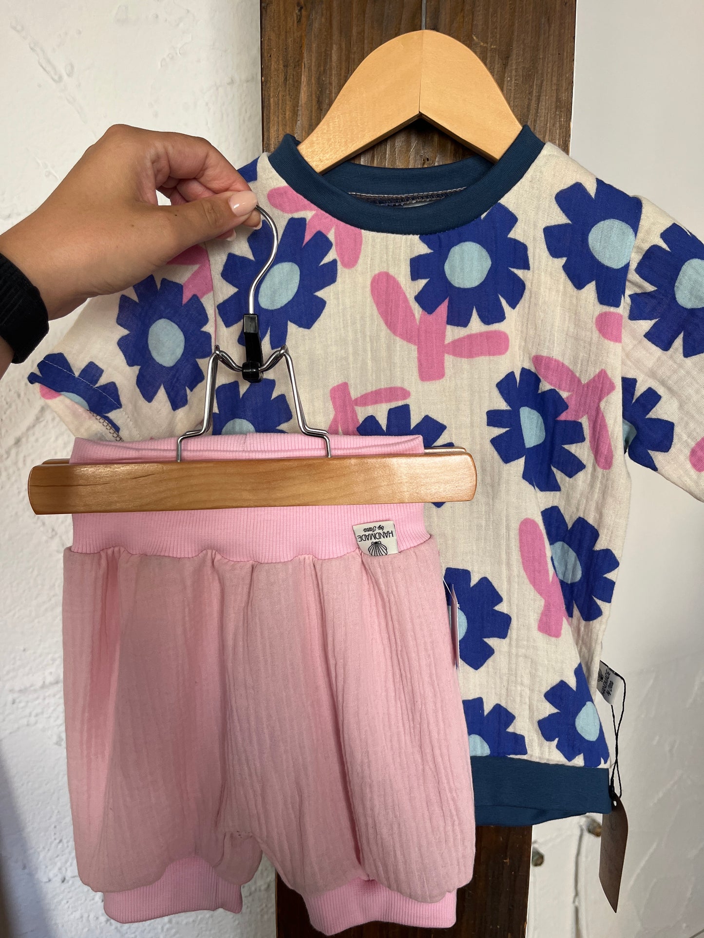 Sommerset 98/104 Blumen blau