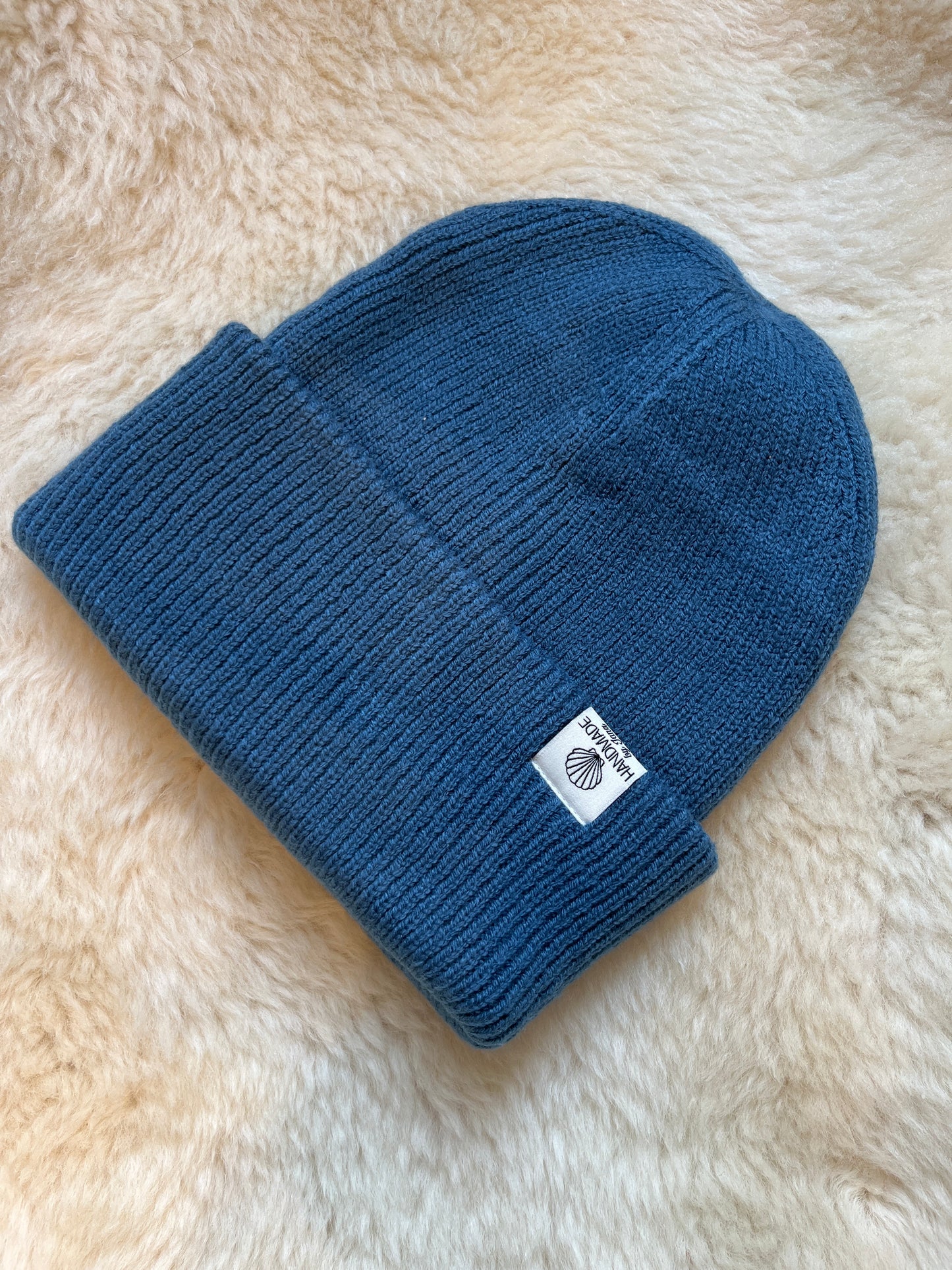 Mütze kräftiges blau