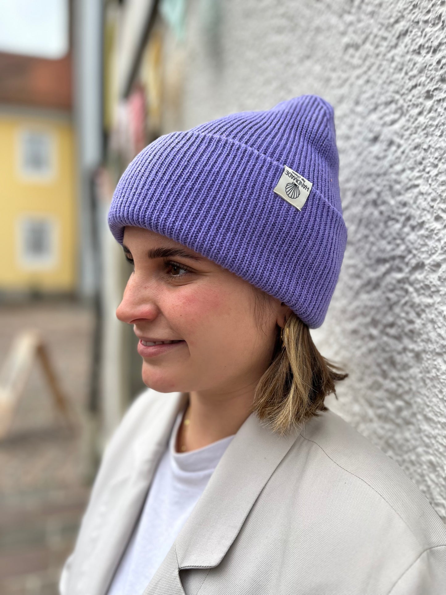 Mütze lila