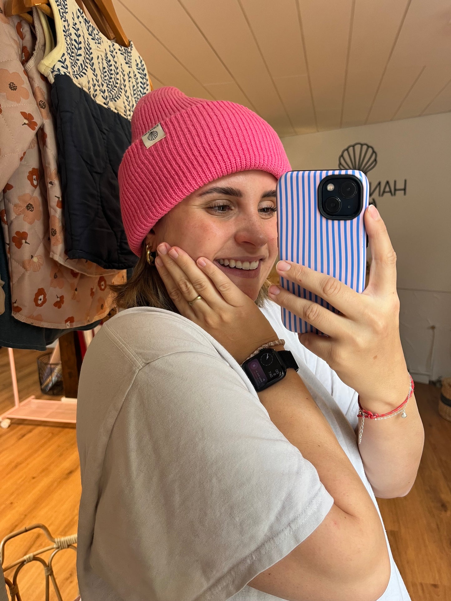 Mütze pink