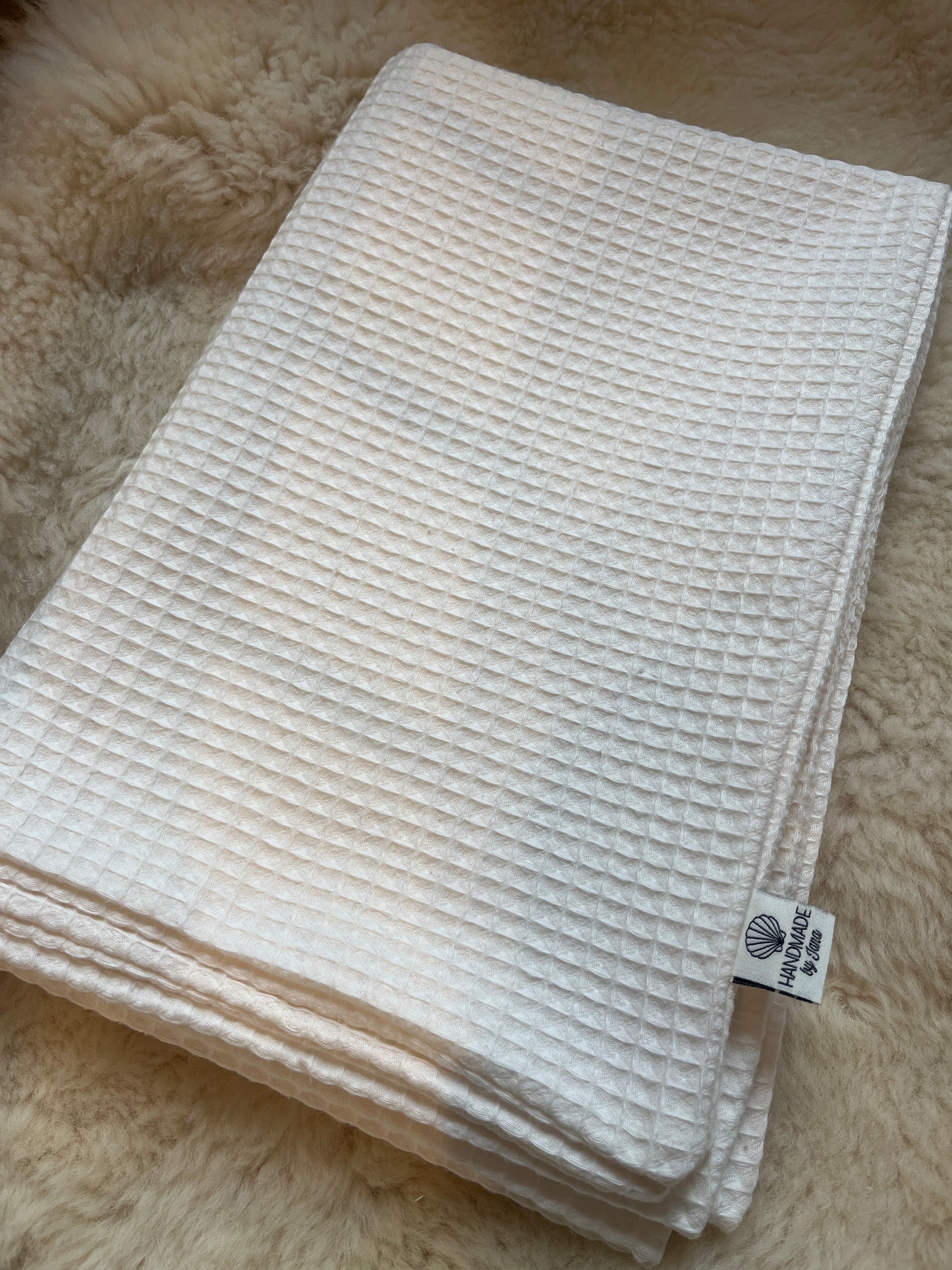 XXL Babydecke 70x100cm crem