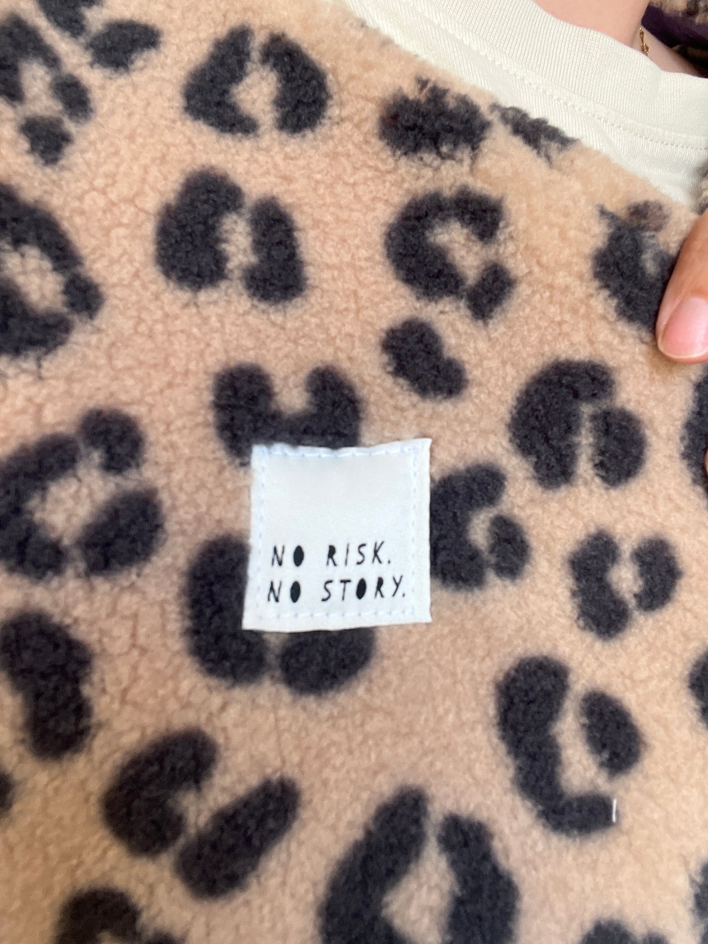 Musterstück Oversize Weste Größe M/L