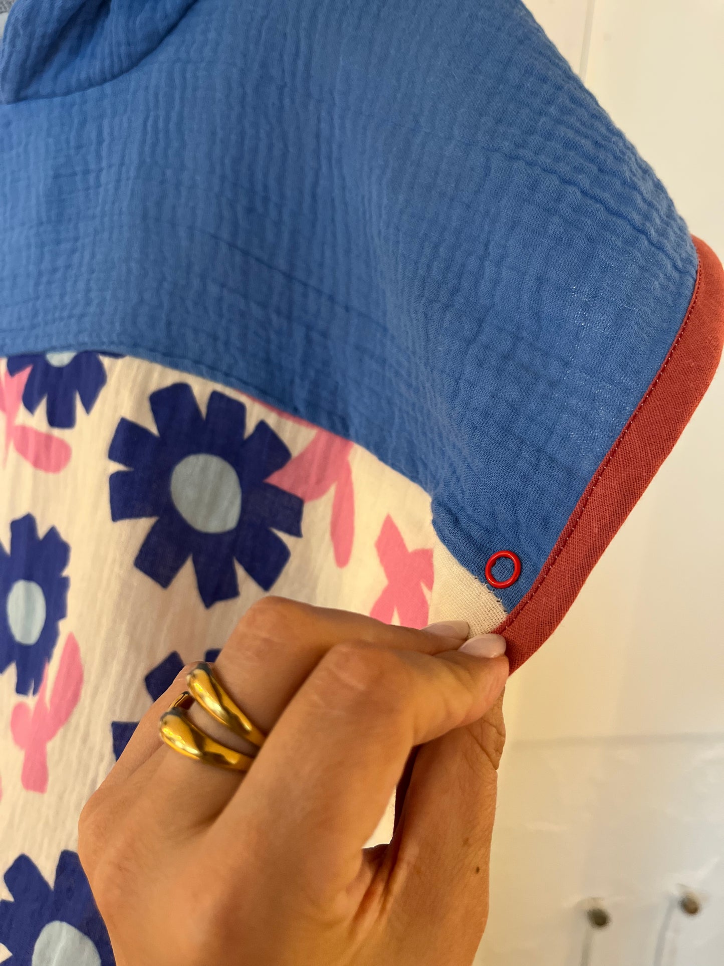 Musselin Badeponcho | 0,5-2 Jahre