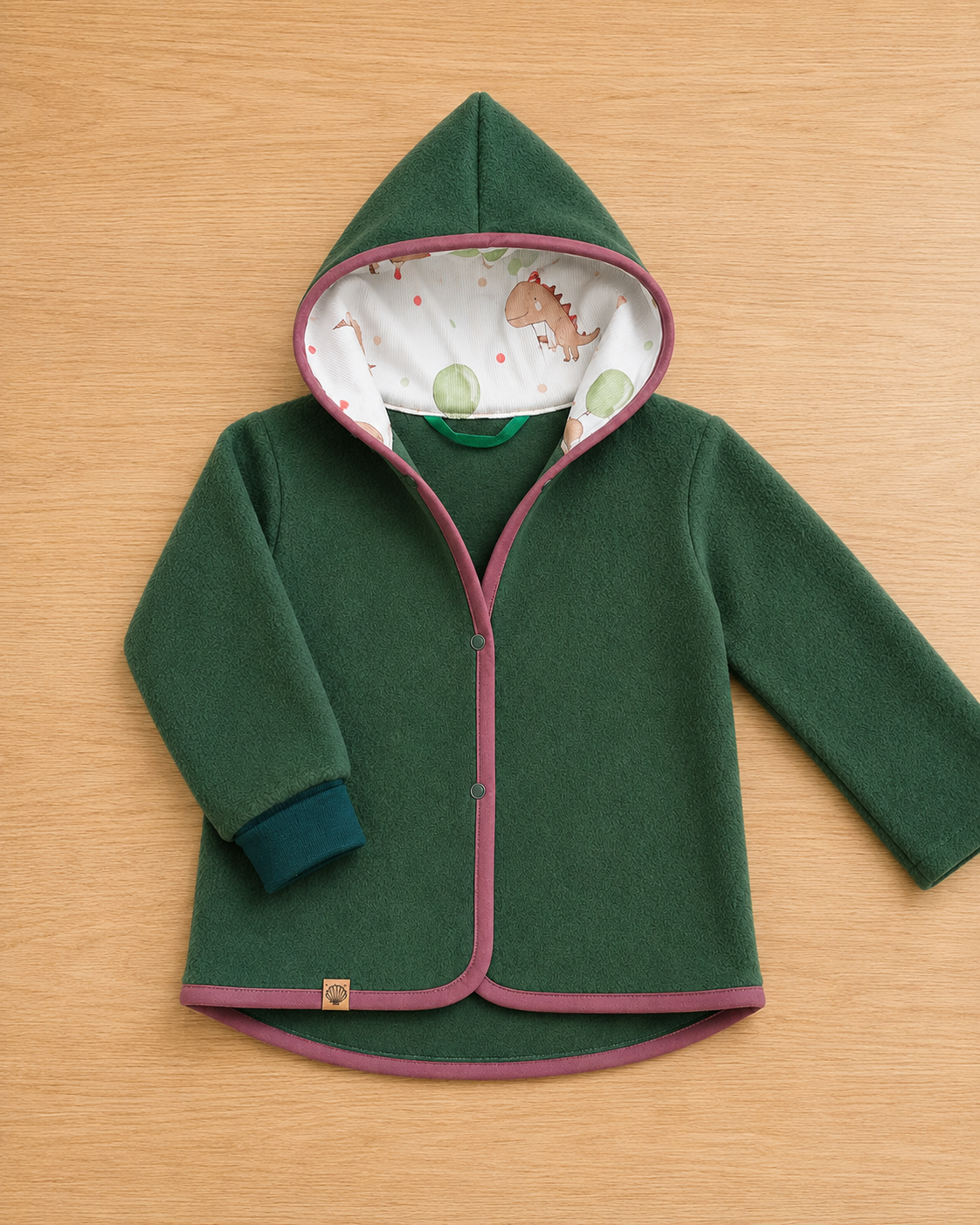Fleecejacke 86/92 Dino