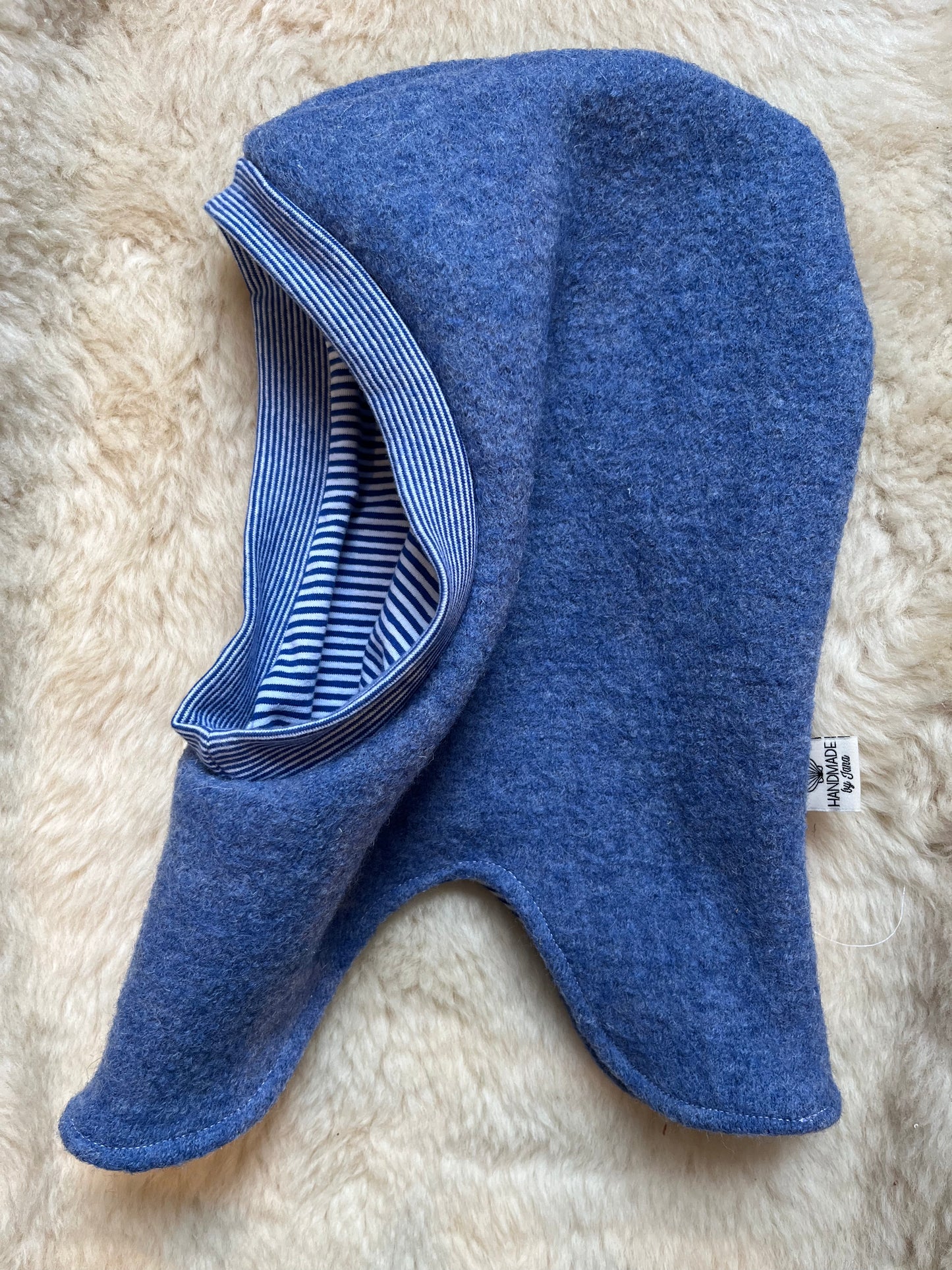 Wollwalk Schlupfmütze KU: 53-57cm