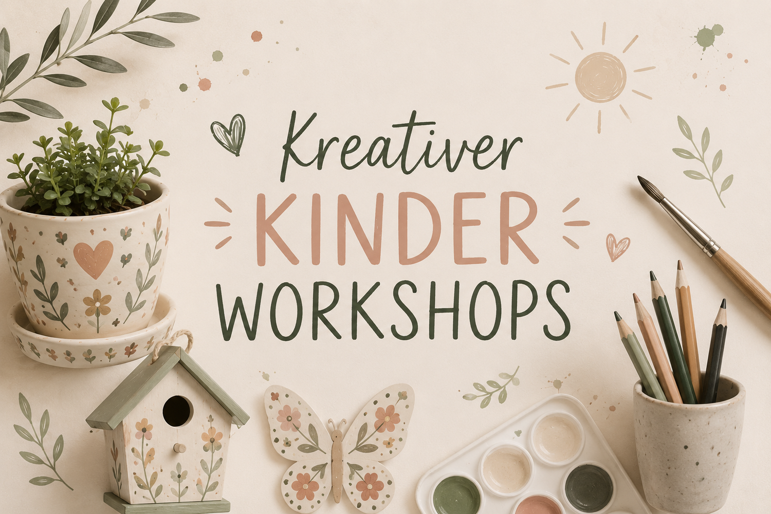 Kreative Kinder-Workshops bei Handmade by Jana