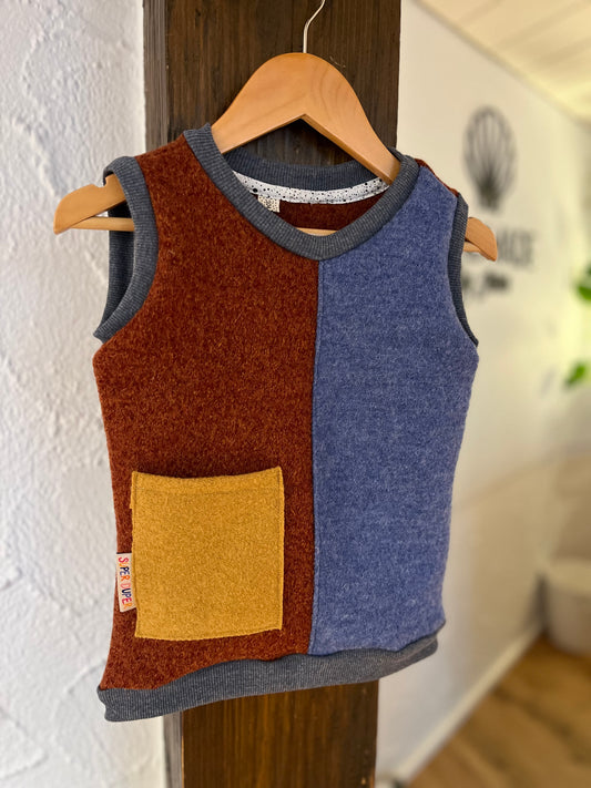 Pullunder Wollwalk 98/104