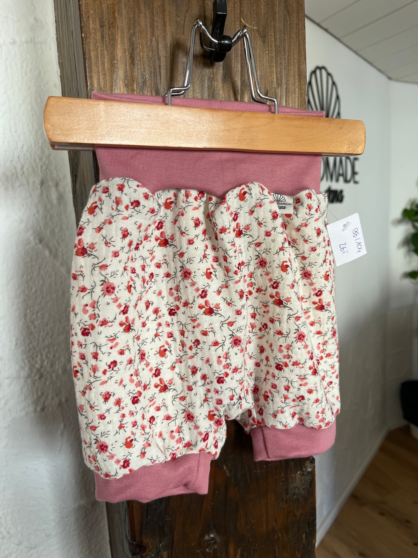 Kurze Pumphose 98/104
