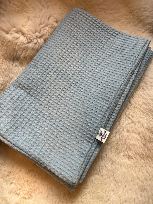 XXL Babydecke 70x100cm hellblau