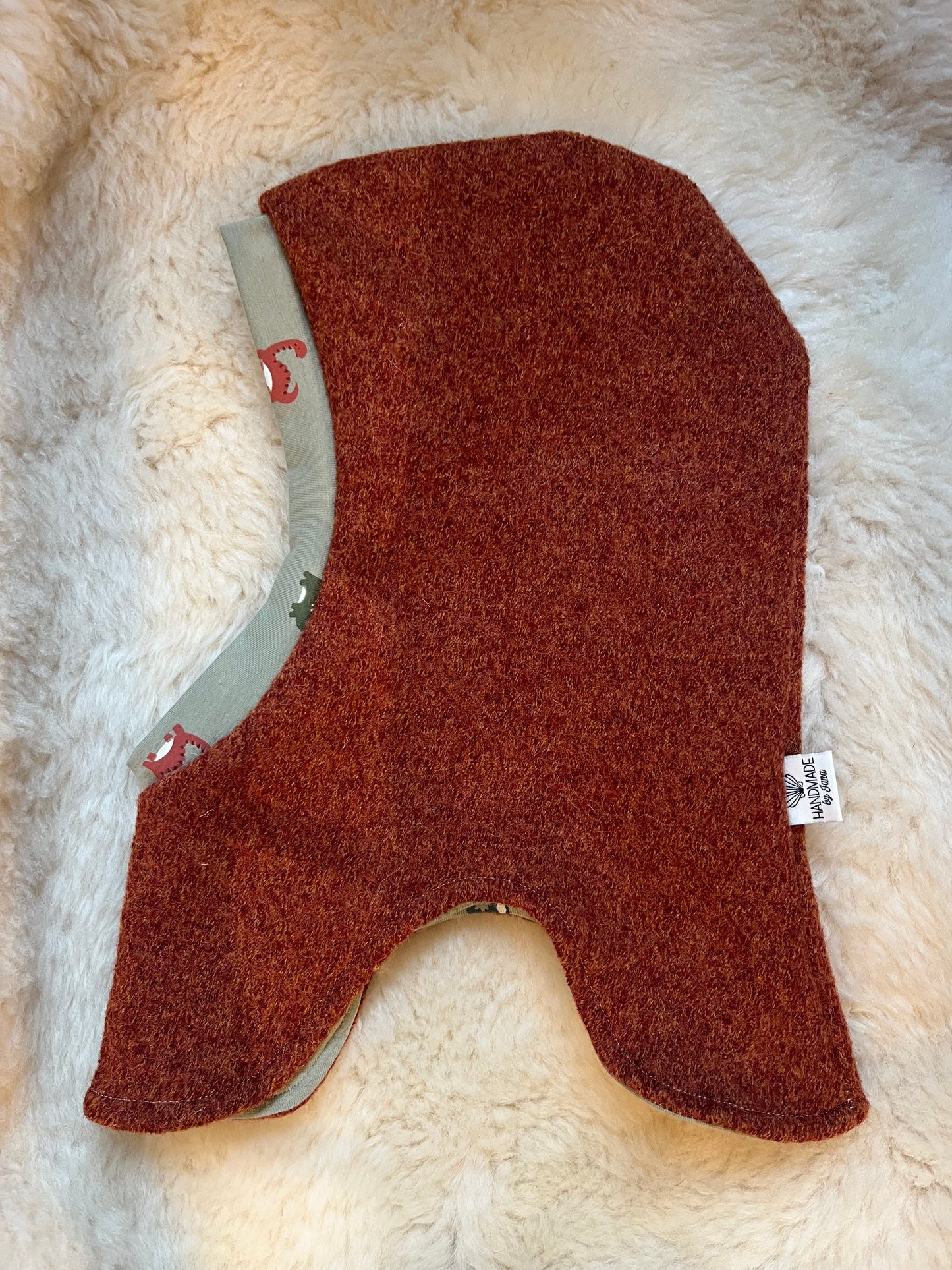 Wollwalk Schlupfmütze KU: 53-57cm