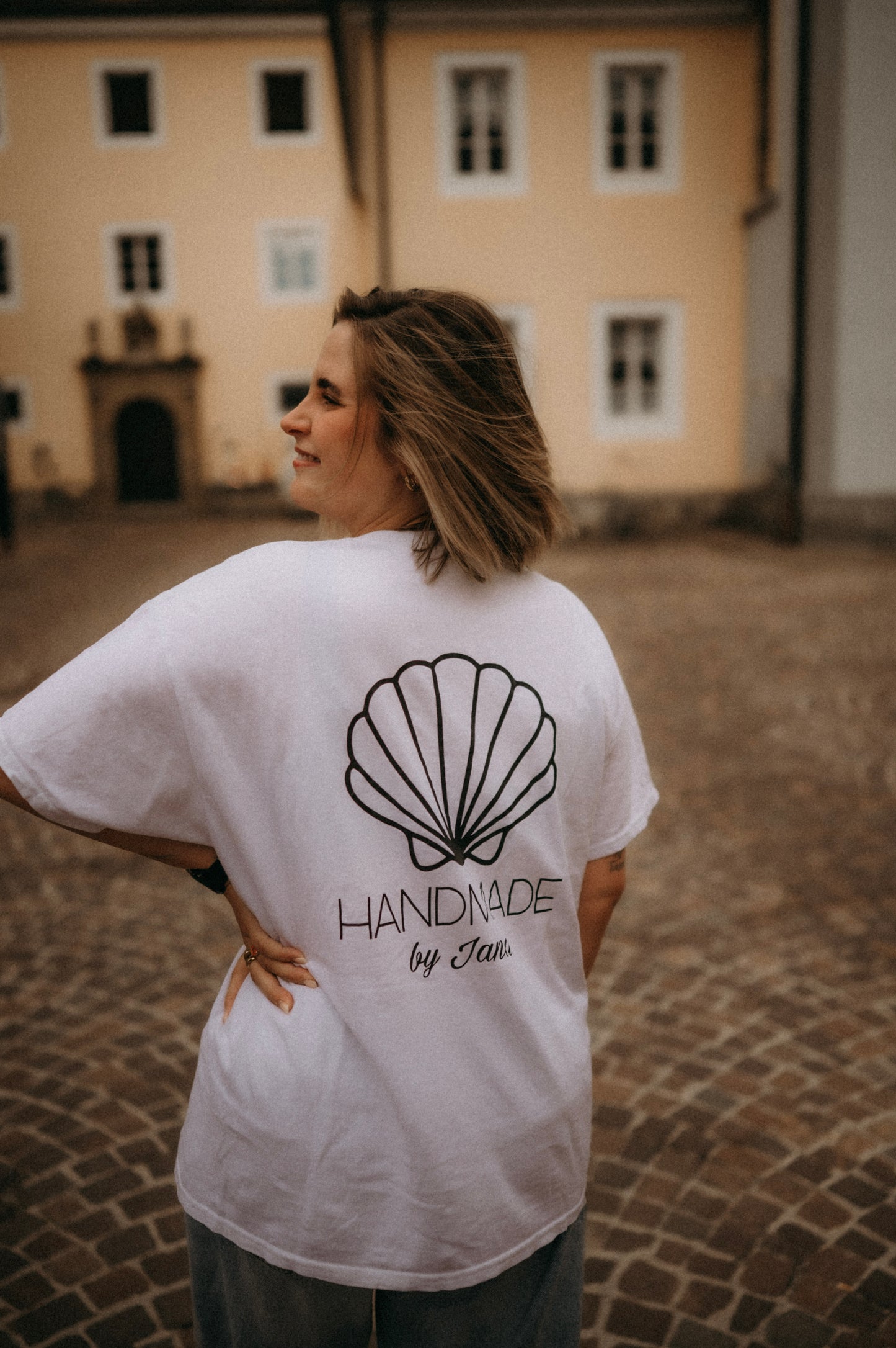 Tshirt oversized weiß S/M/L