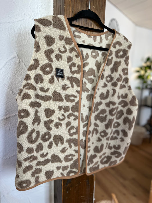 Oversize Weste Größe XL Leo