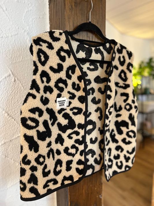 Oversize Weste Größe S leo