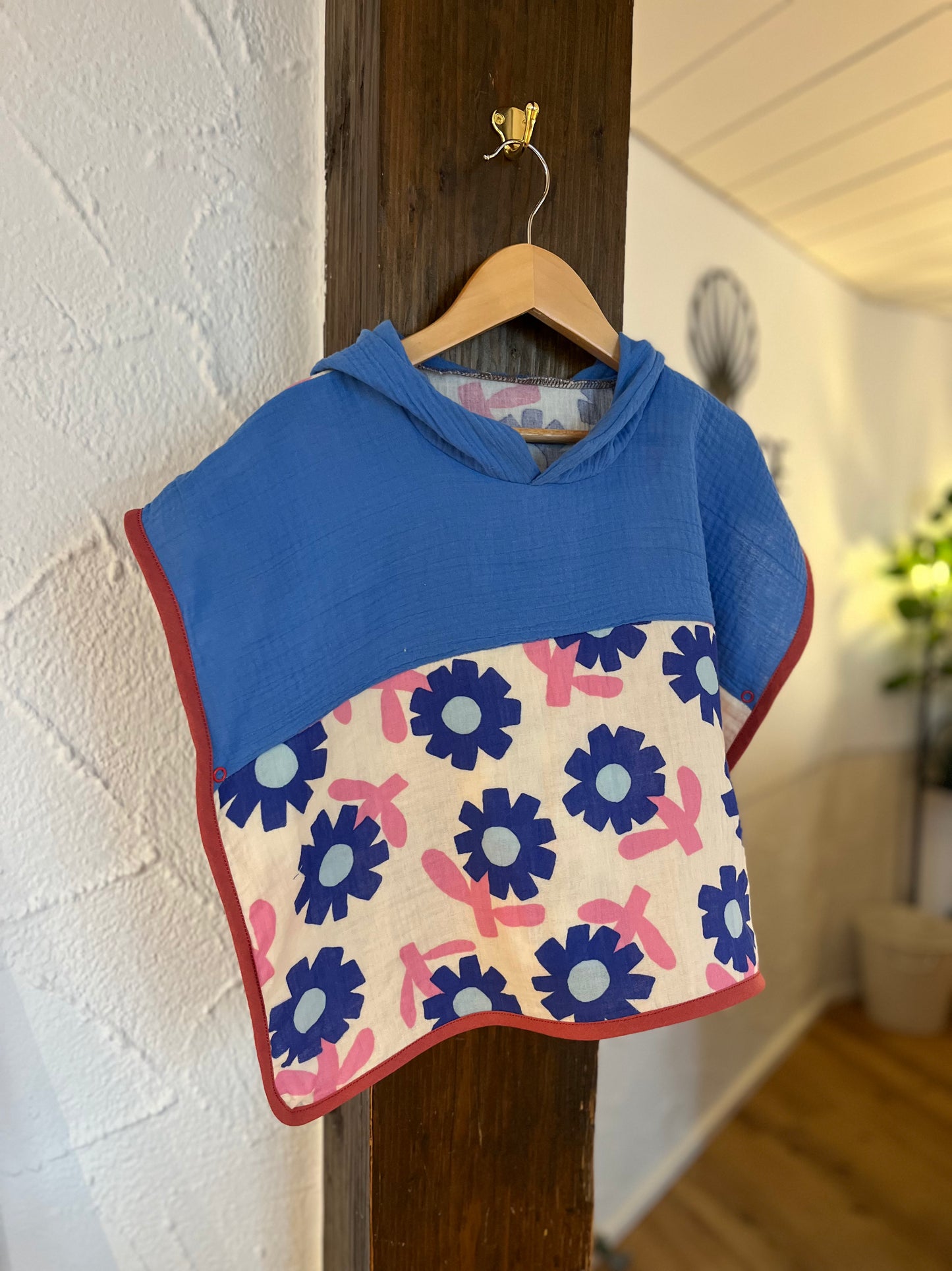 Musselin Badeponcho | 0,5-2 Jahre