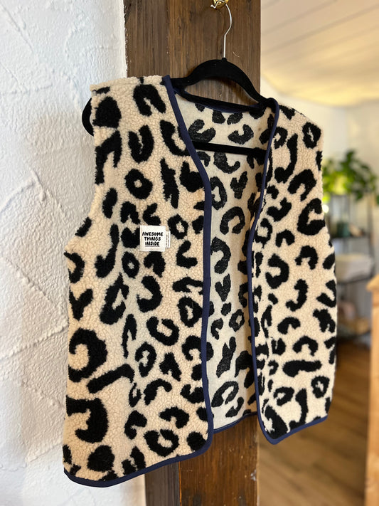 Oversize Weste Größe S leo