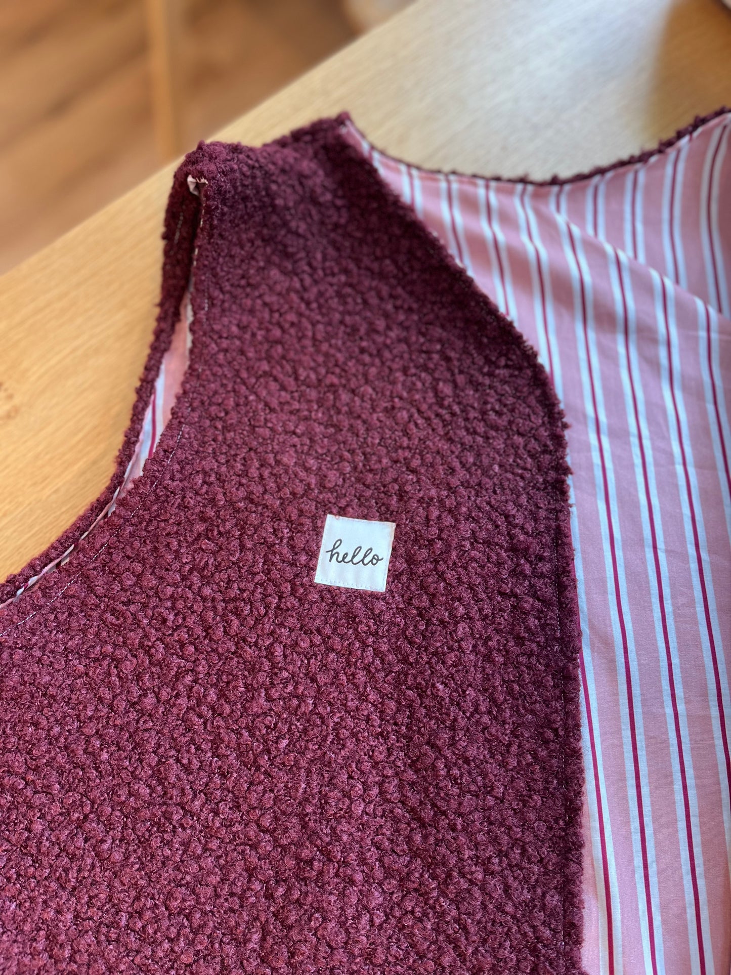 Oversize Weste Größe L Musterstück