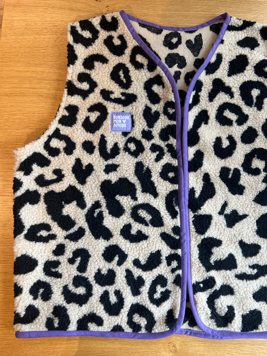 Oversize Weste Größe L Leo