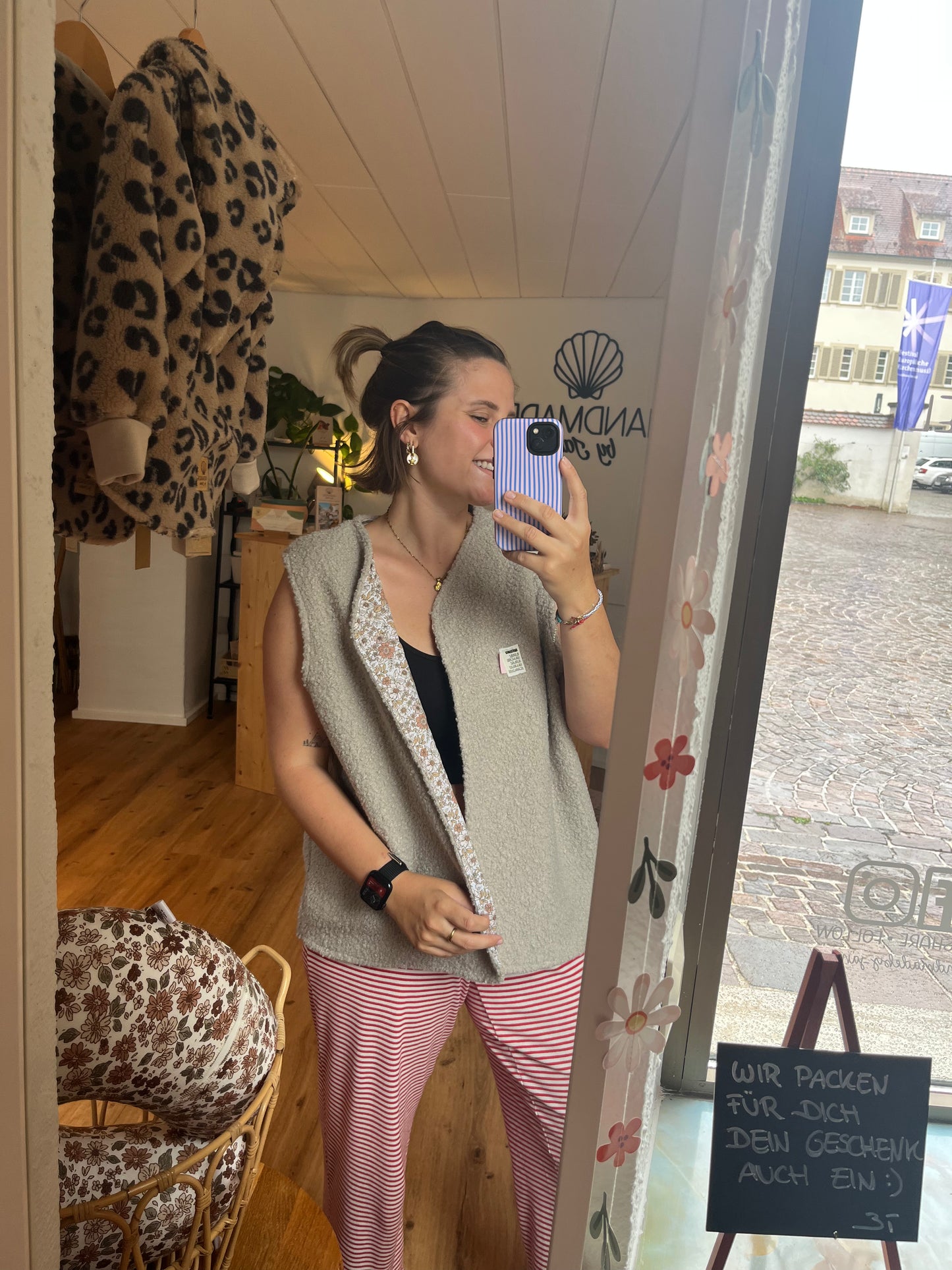 Oversize Weste Größe XL