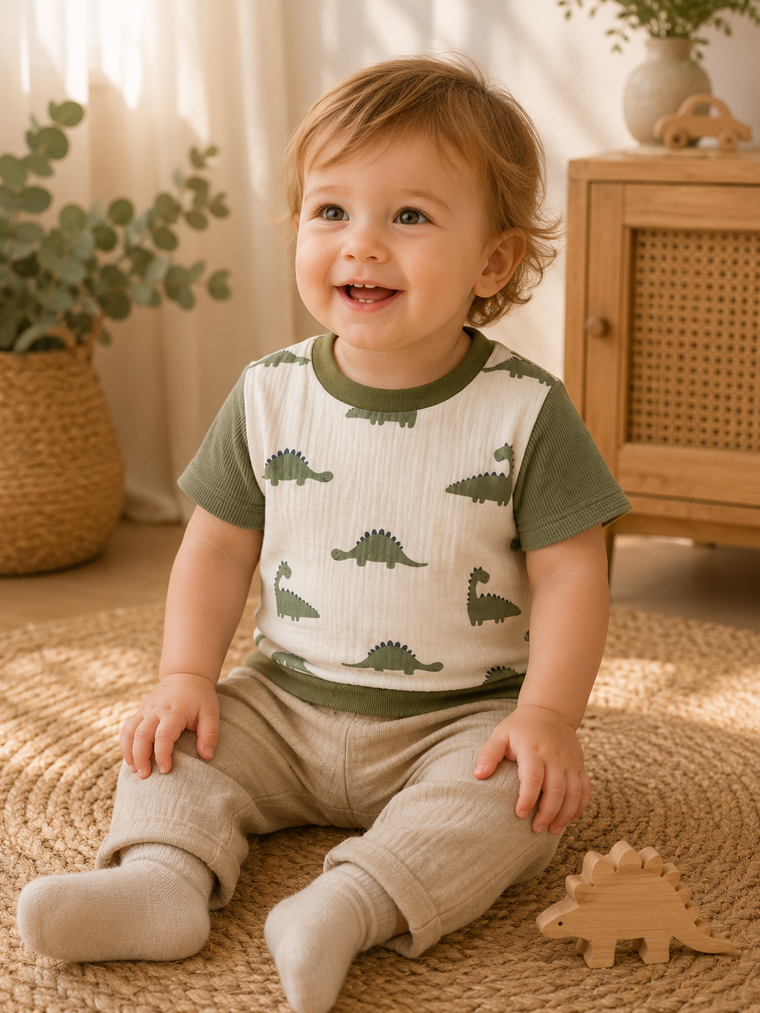 Tshirt 80/86 Dinos