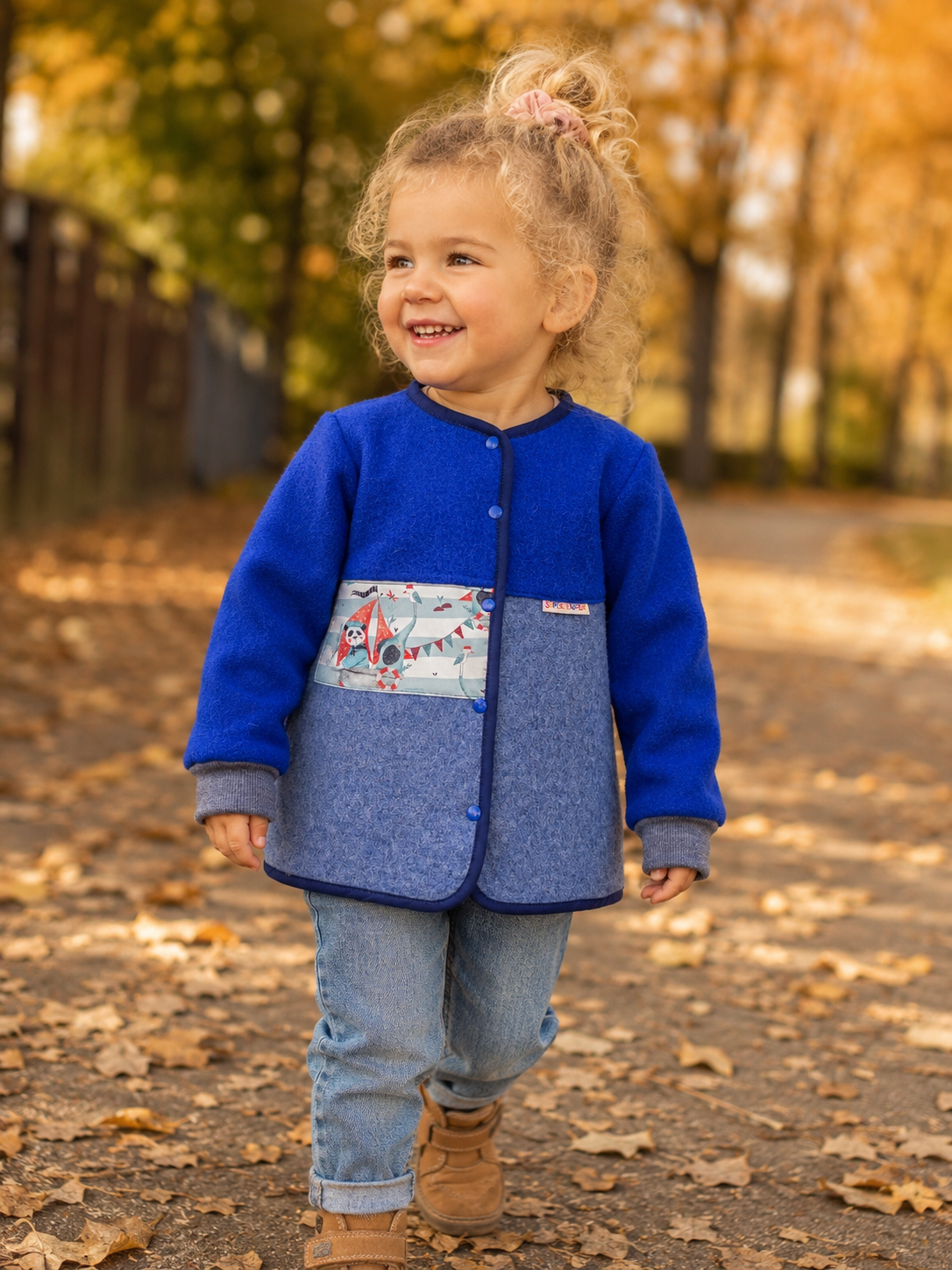 Walkjacke ungefüttert 98/104