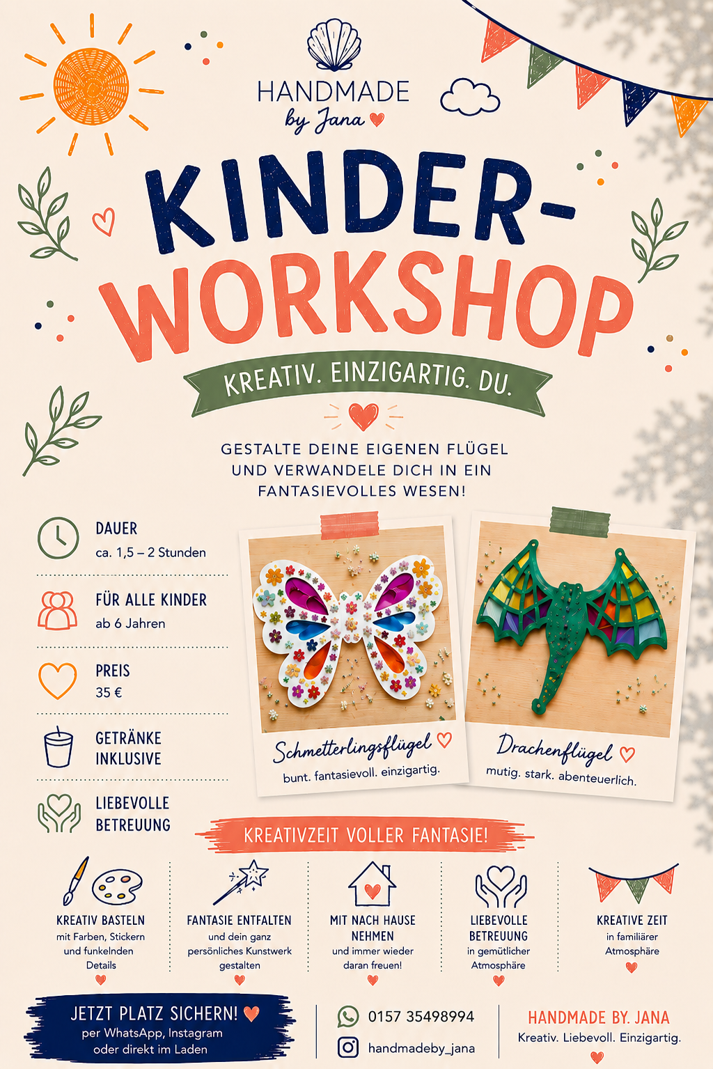 Workshop „Zauberflügel-Werkstatt“