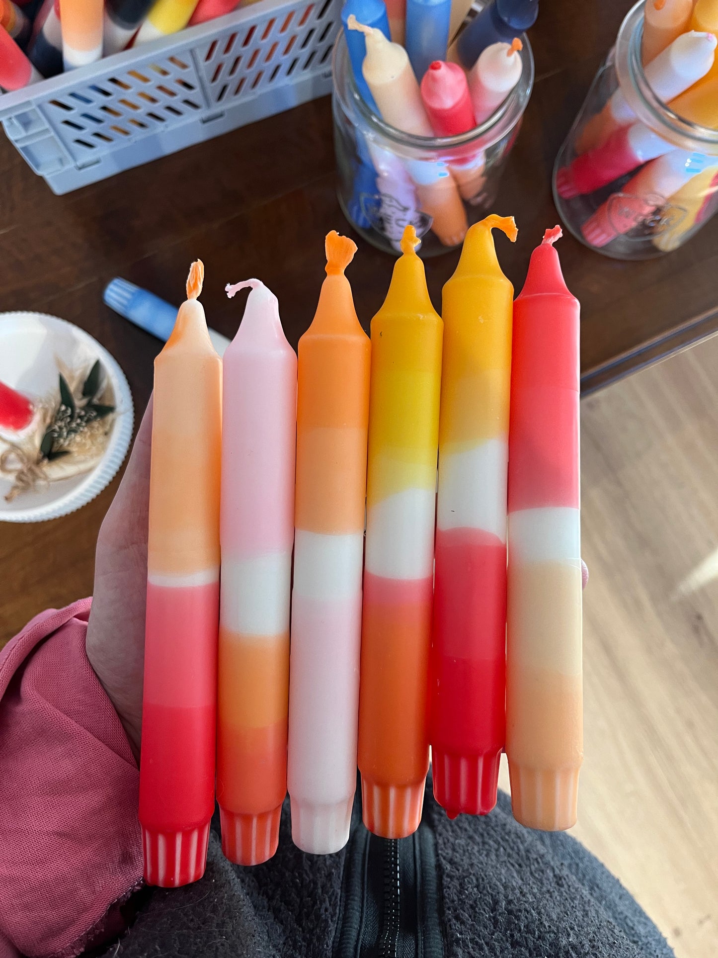 Dip Kerzen 5 Stück Überrschungsbox